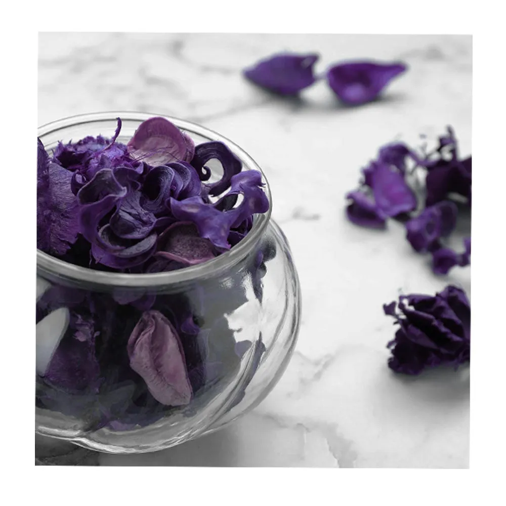 6 Bags Lavender Potpourri Aroma Scented Flower Petal Kitchen Bathroom Decor 6 oz