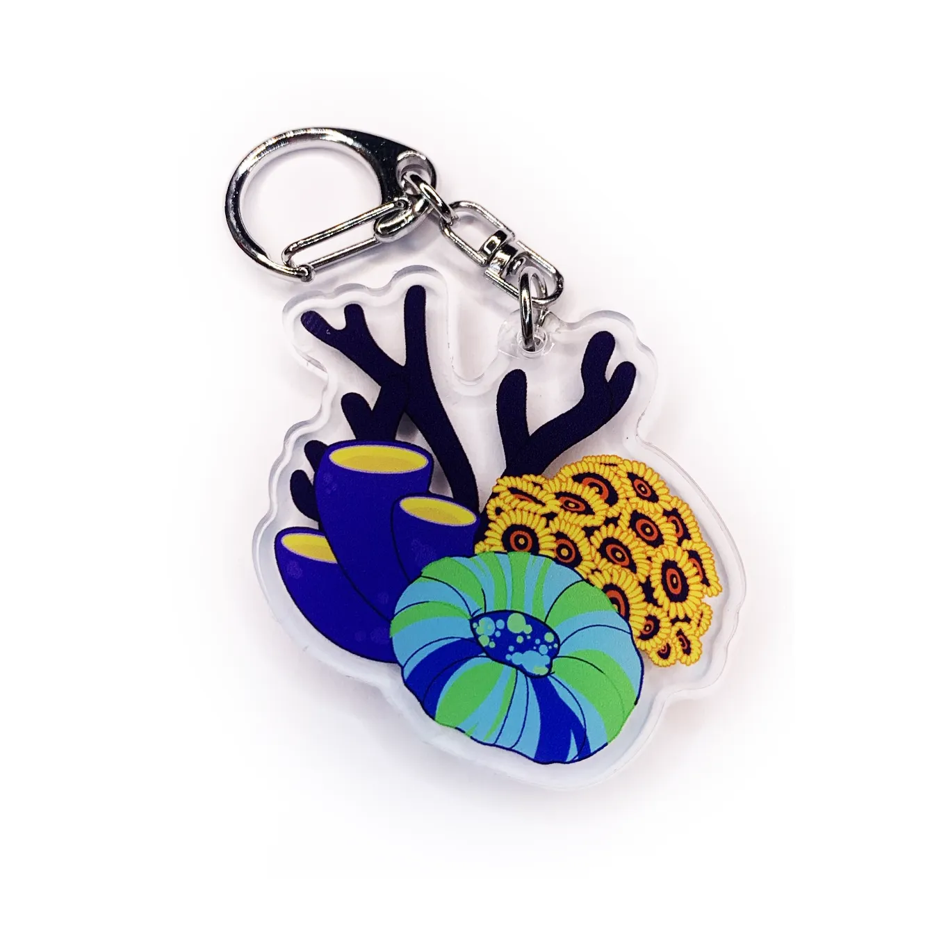 Acrylic Keychain - Invertebrates & Fish