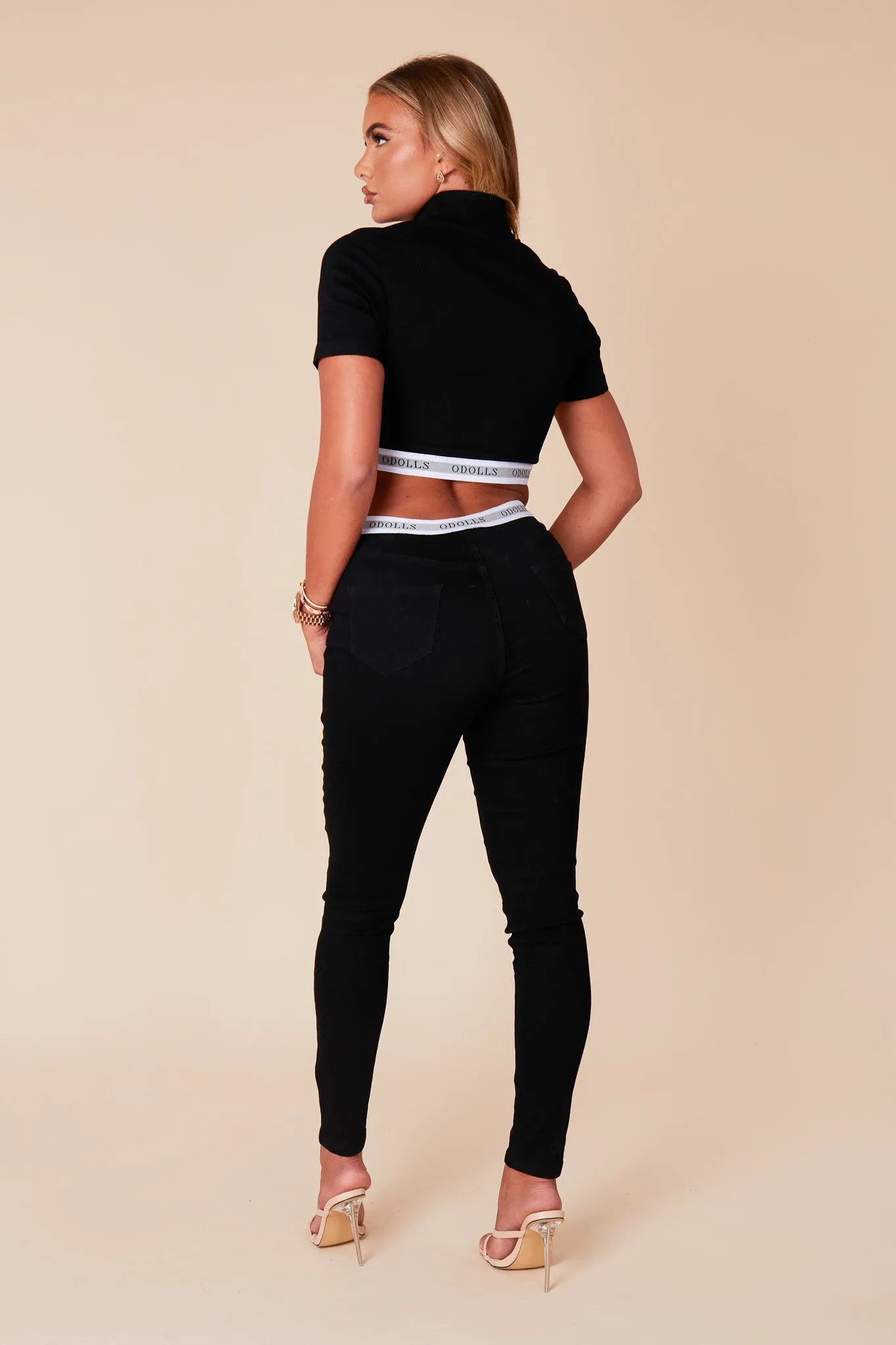 Brand Denim Jeans in Black