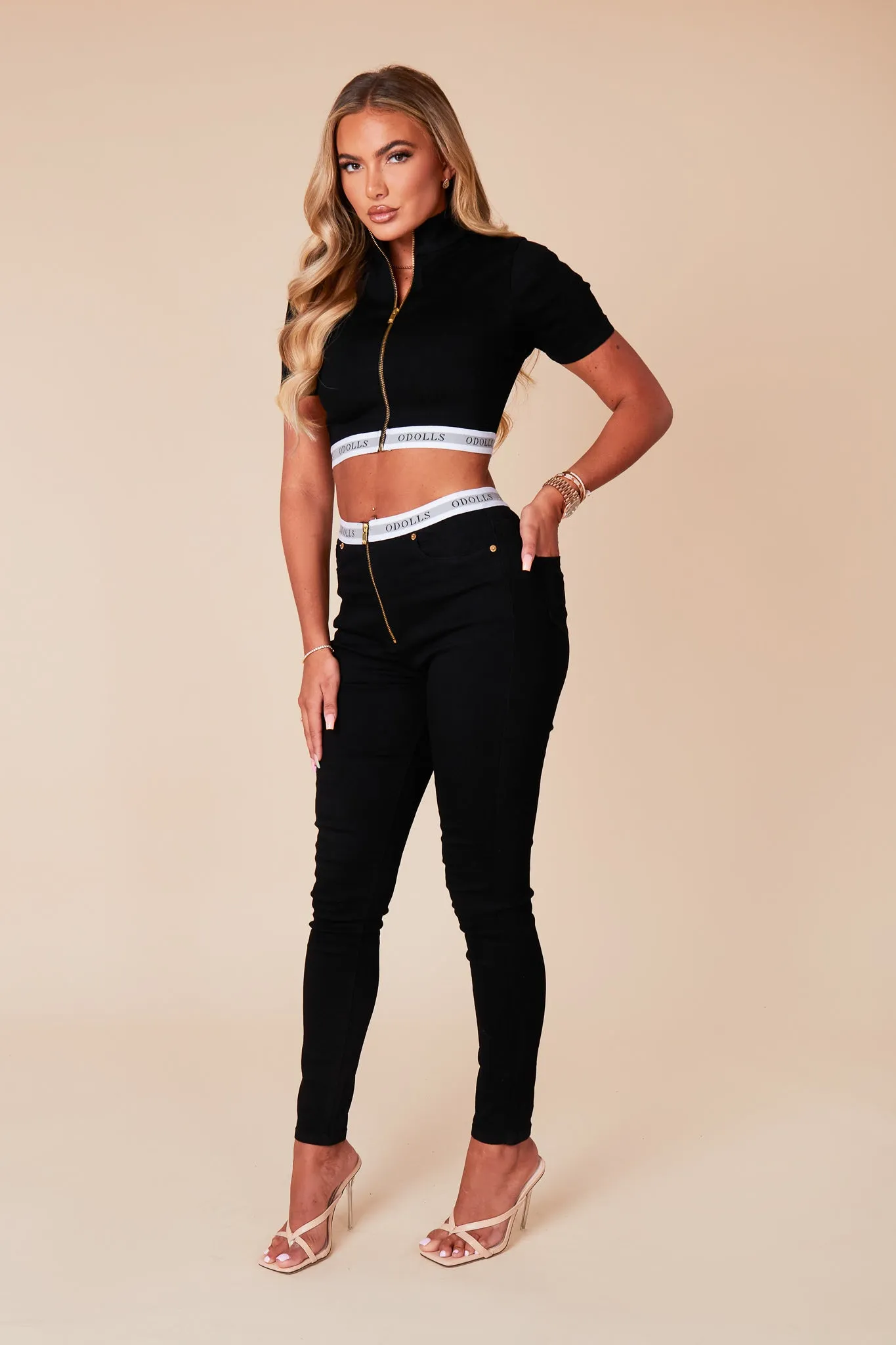 Brand Denim Jeans in Black