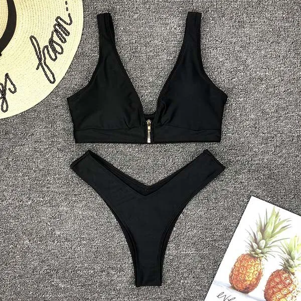 Brand High Cut Bikini