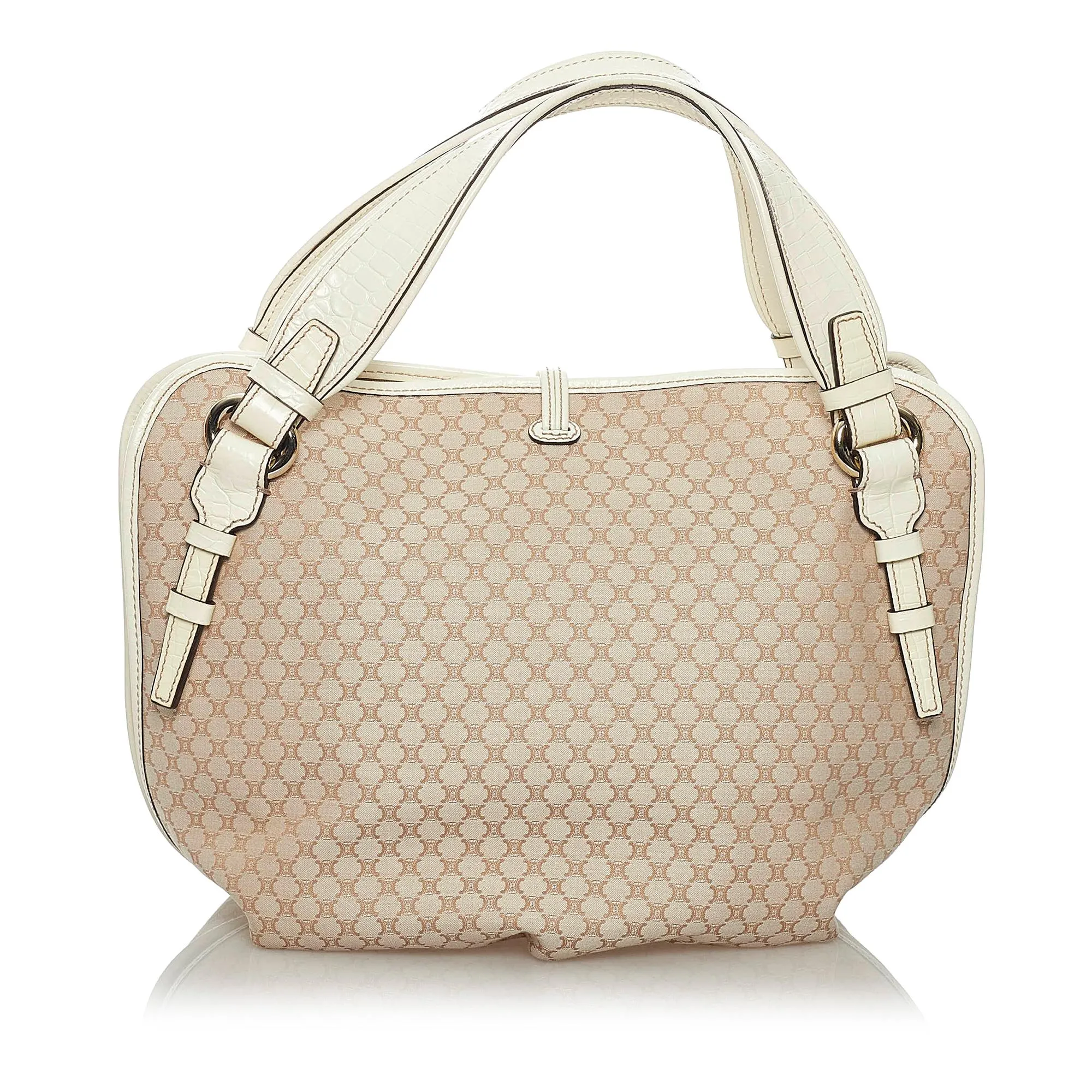Celine Macadam Bittersweet Canvas Shoulder Bag (SHG-28644)