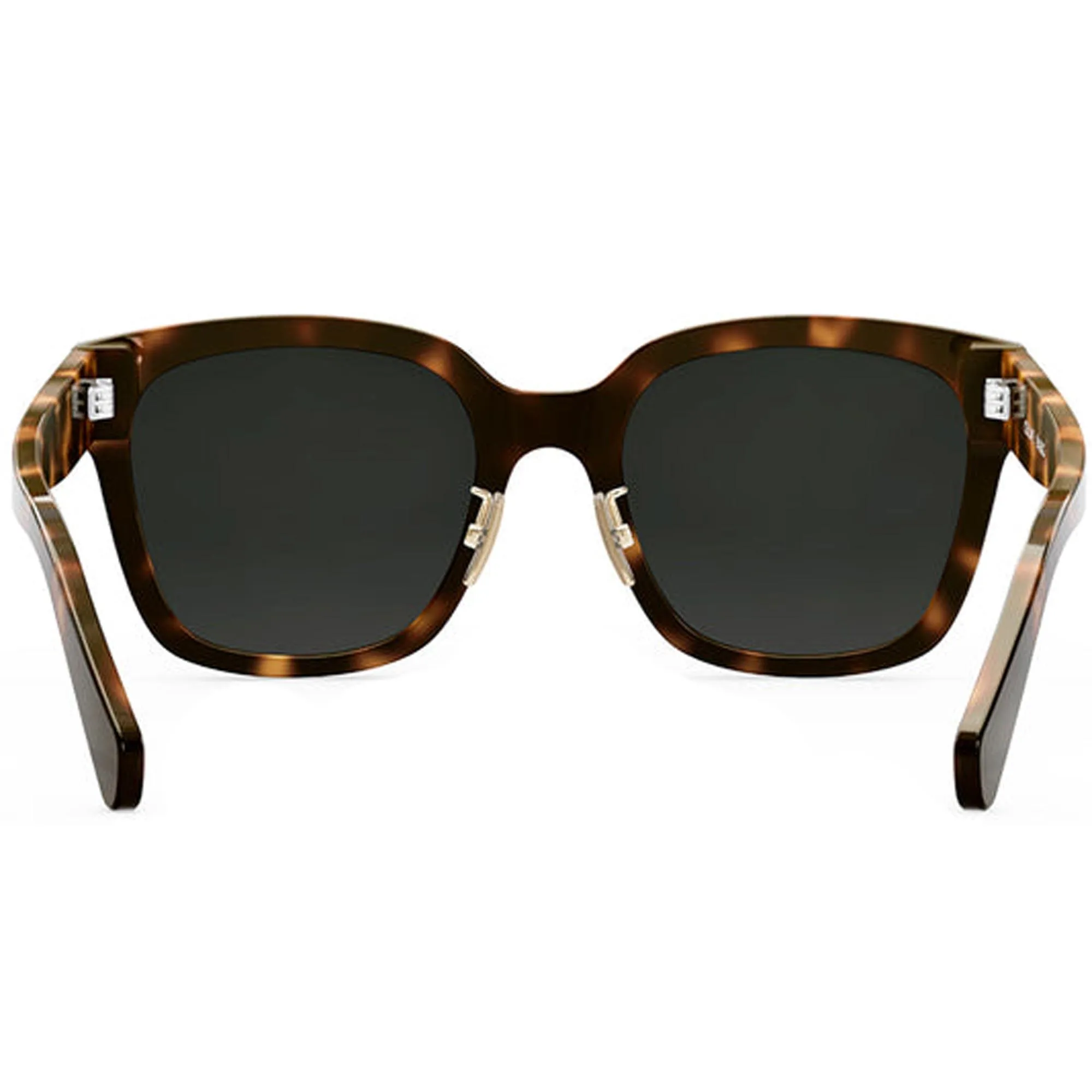 Celine Women's Sunglasses - Grey Lens Havana Cat Eye Plastic Frame | CL40222F 53A