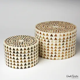 Dwell Studio Triangle Stripe Box