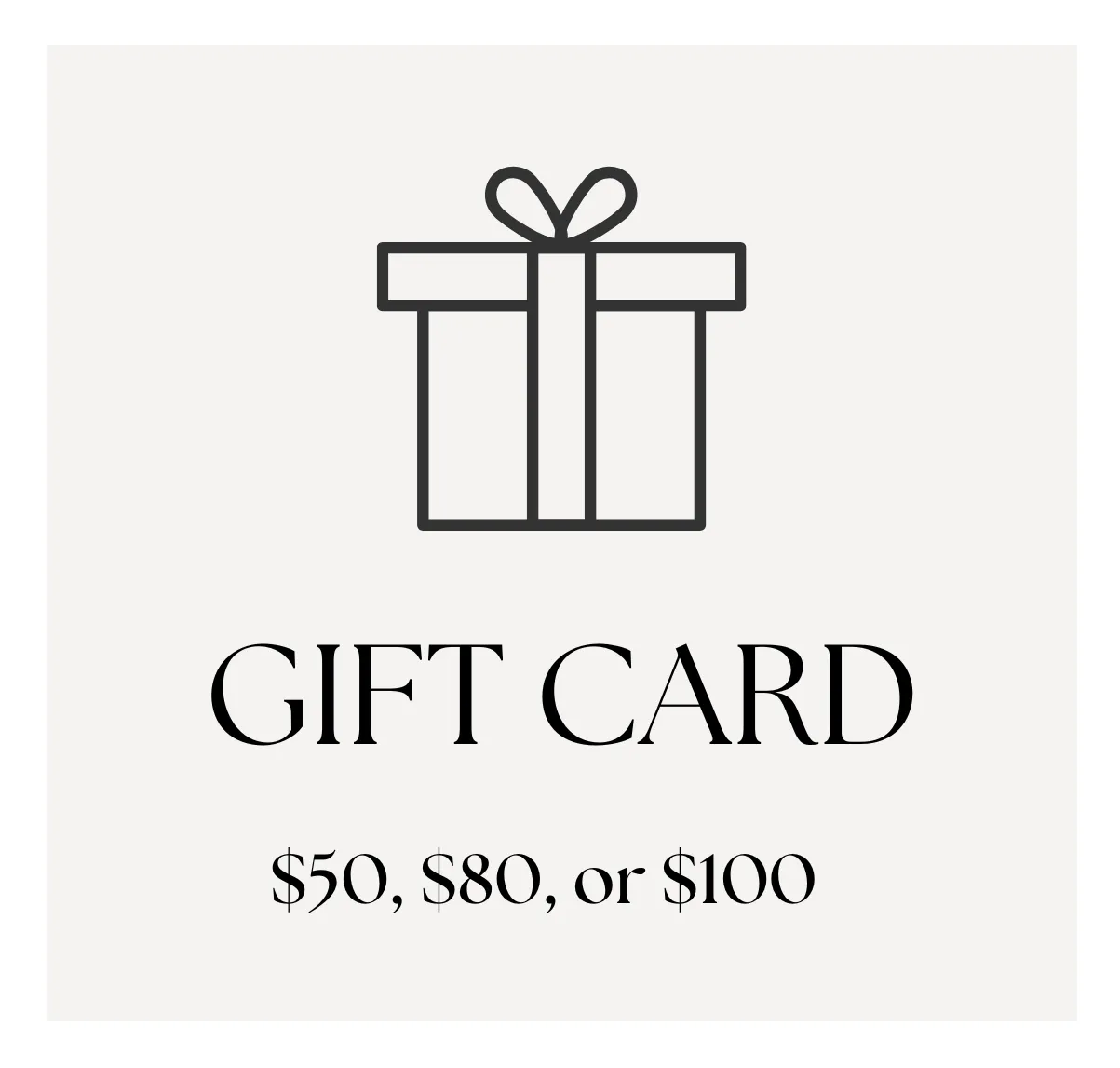 GIFT CARD