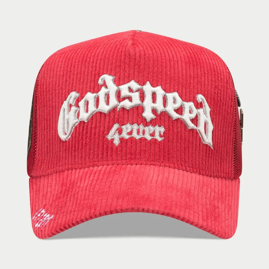 Gs Forever Trucker Hat (Rose Corduroy) - GSFTRKHTRSECD