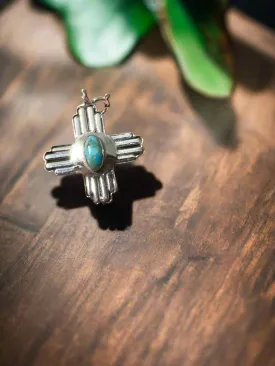 Hada Collection Sterling Silver Kingman Turquoise Charms - Assorted