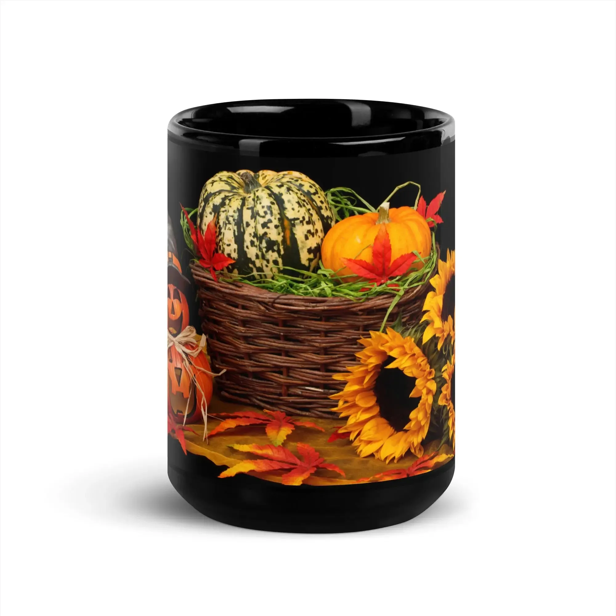 Halloween Collection - Black Glossy Mug