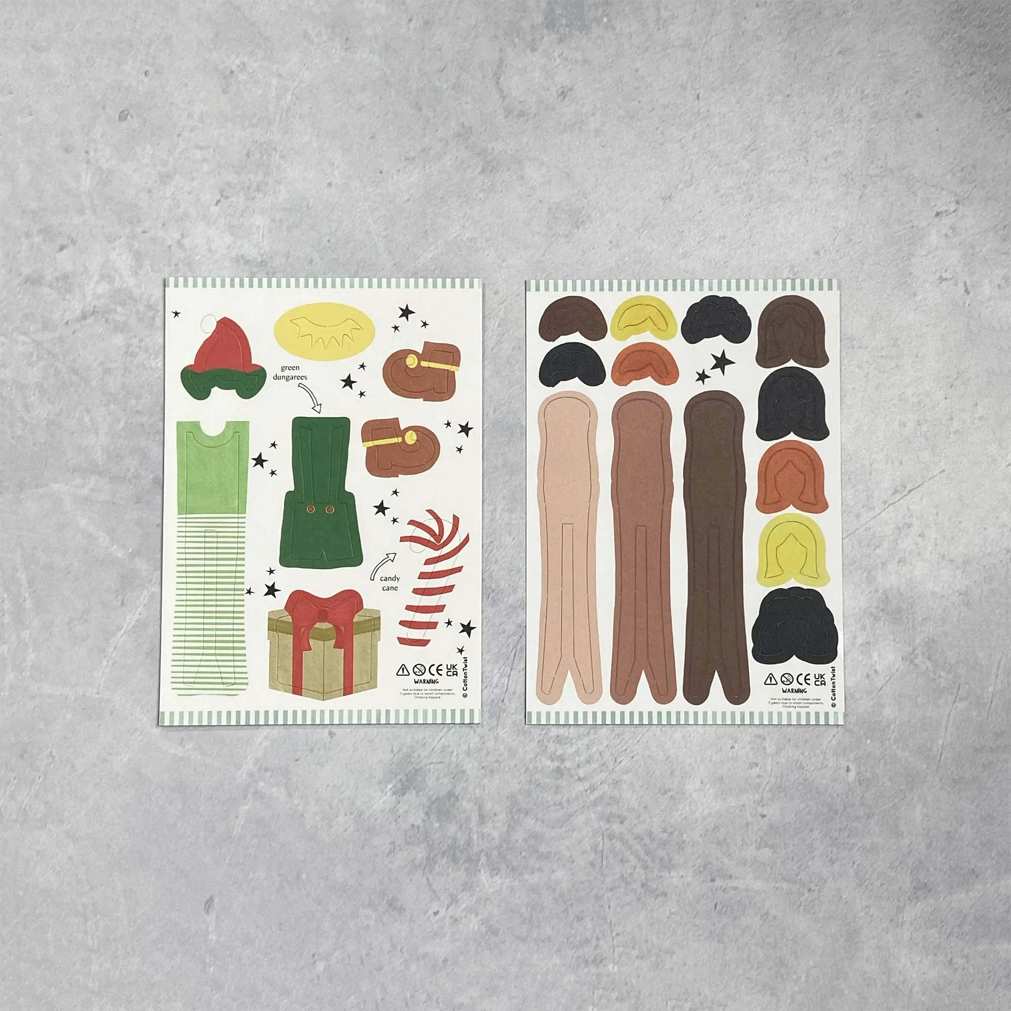 Make Your Own Elf Peg Doll by Cotton Twist - FINAL SALE
