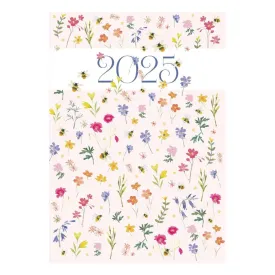 Otter House Fashion Diary Delicate Floral A6 Diary 2025