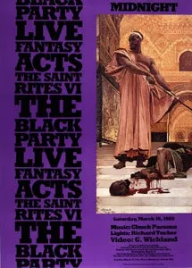 Poster 1985 Black Party