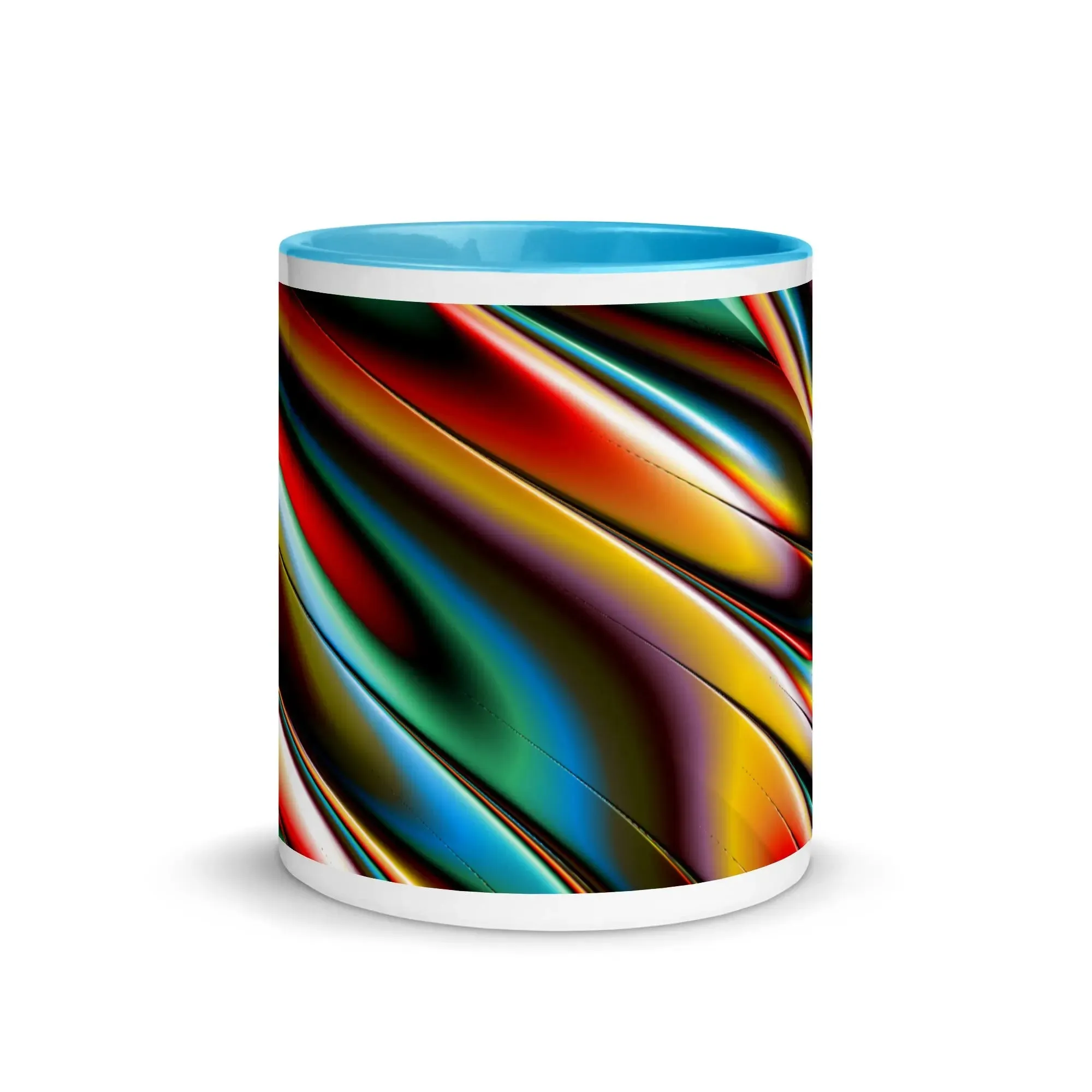 "Flame of Colors" Mug with Color Inside