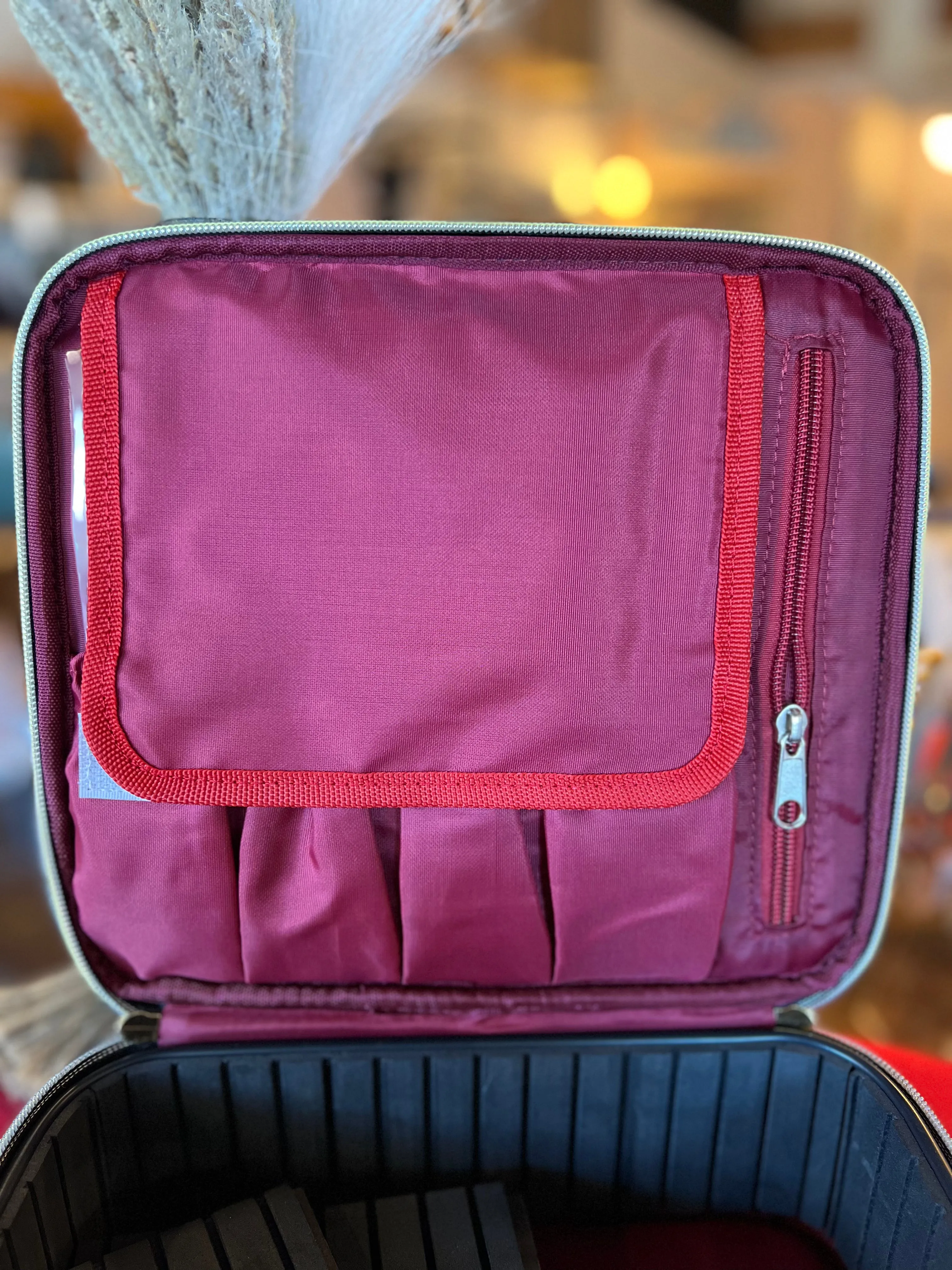Ultimate Makeup Case in Black Quilt
