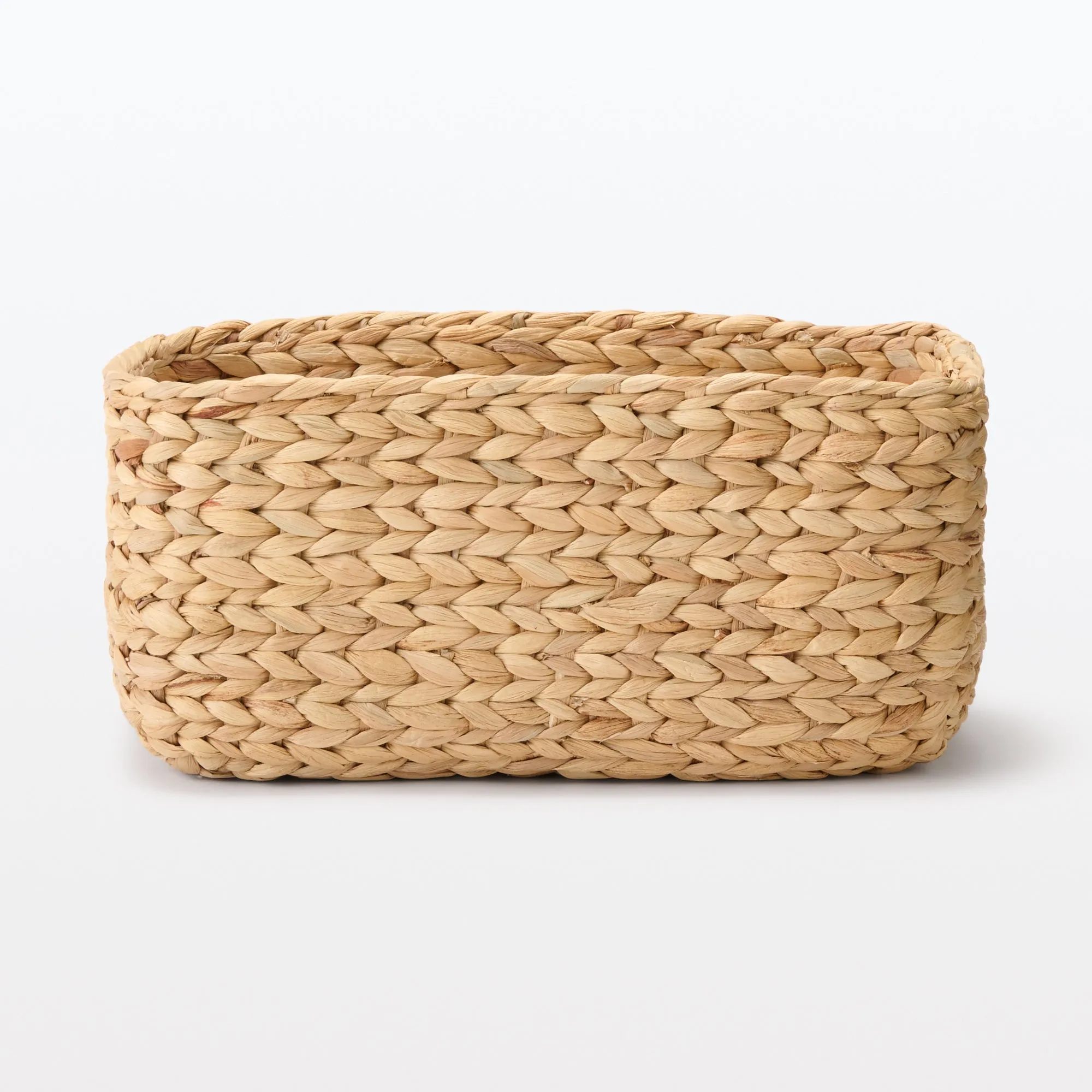 Water Hyacinth Basket - Rectangle - Medium W34 x D23 x H16 cm