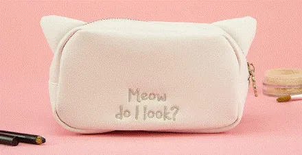 White Cat Kawaii Purse - My Kawaii